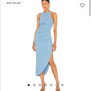 Misha X Revolve Ida Dress in Powder Blue